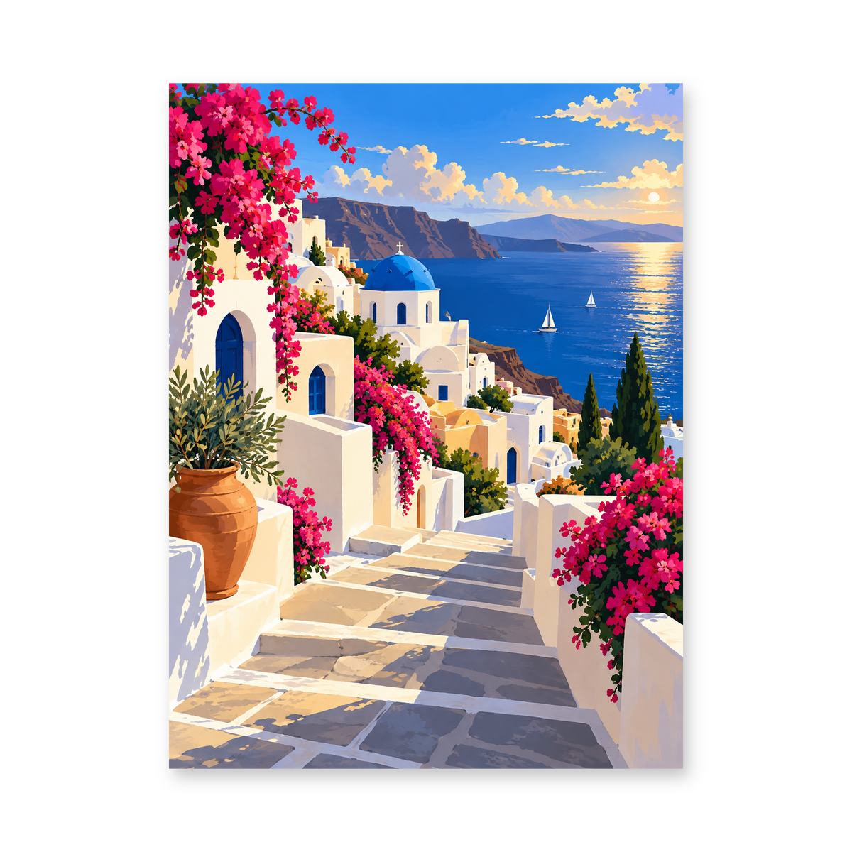Santorini Steps