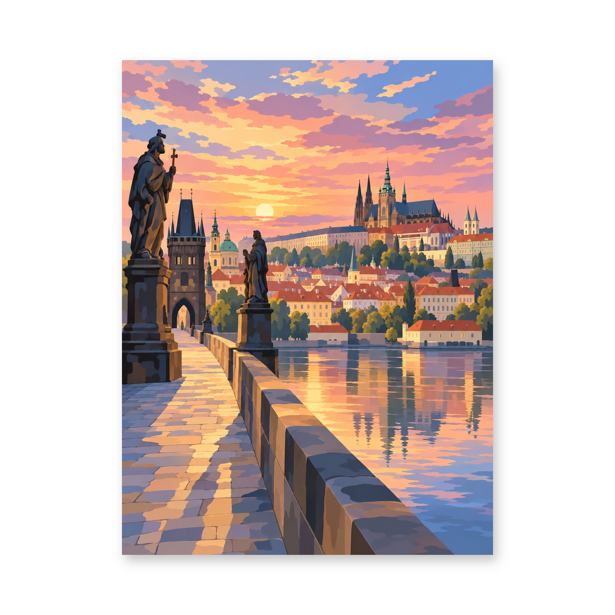 Prague Sunset