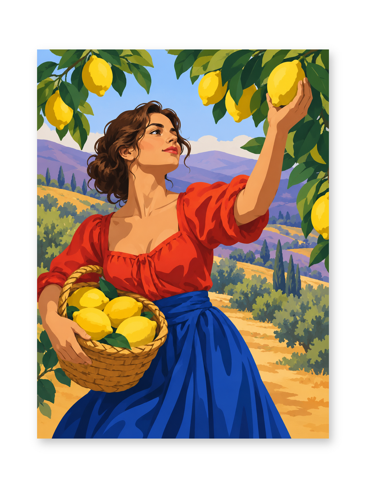 Orchard Sunshine Paint by Numbers Kit