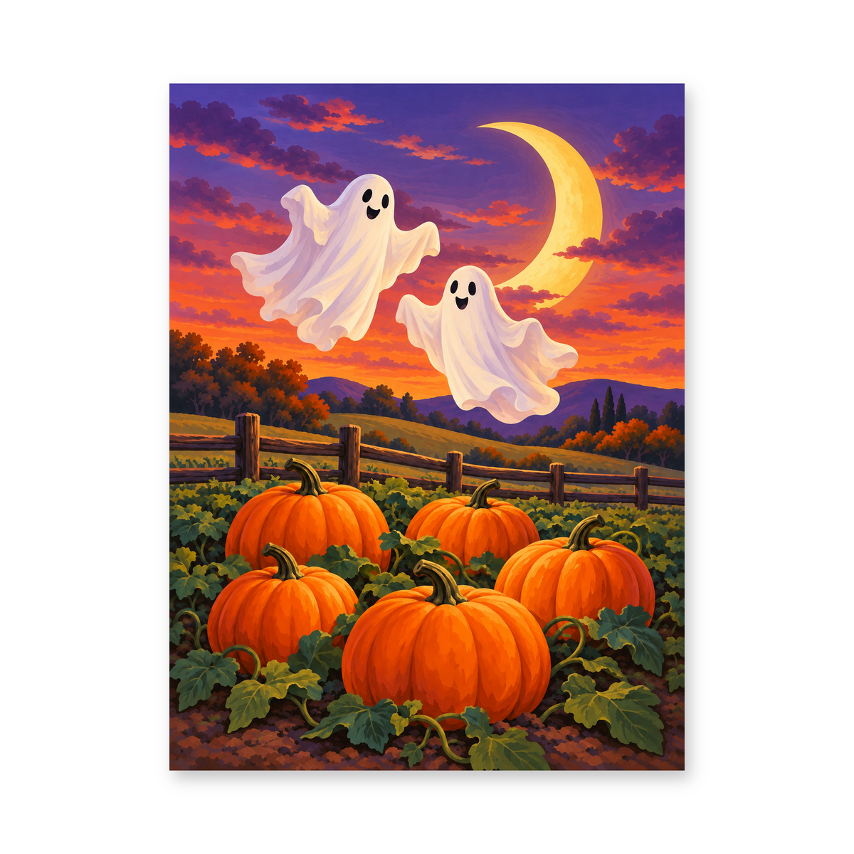 Pumpkin Patch Ghosts