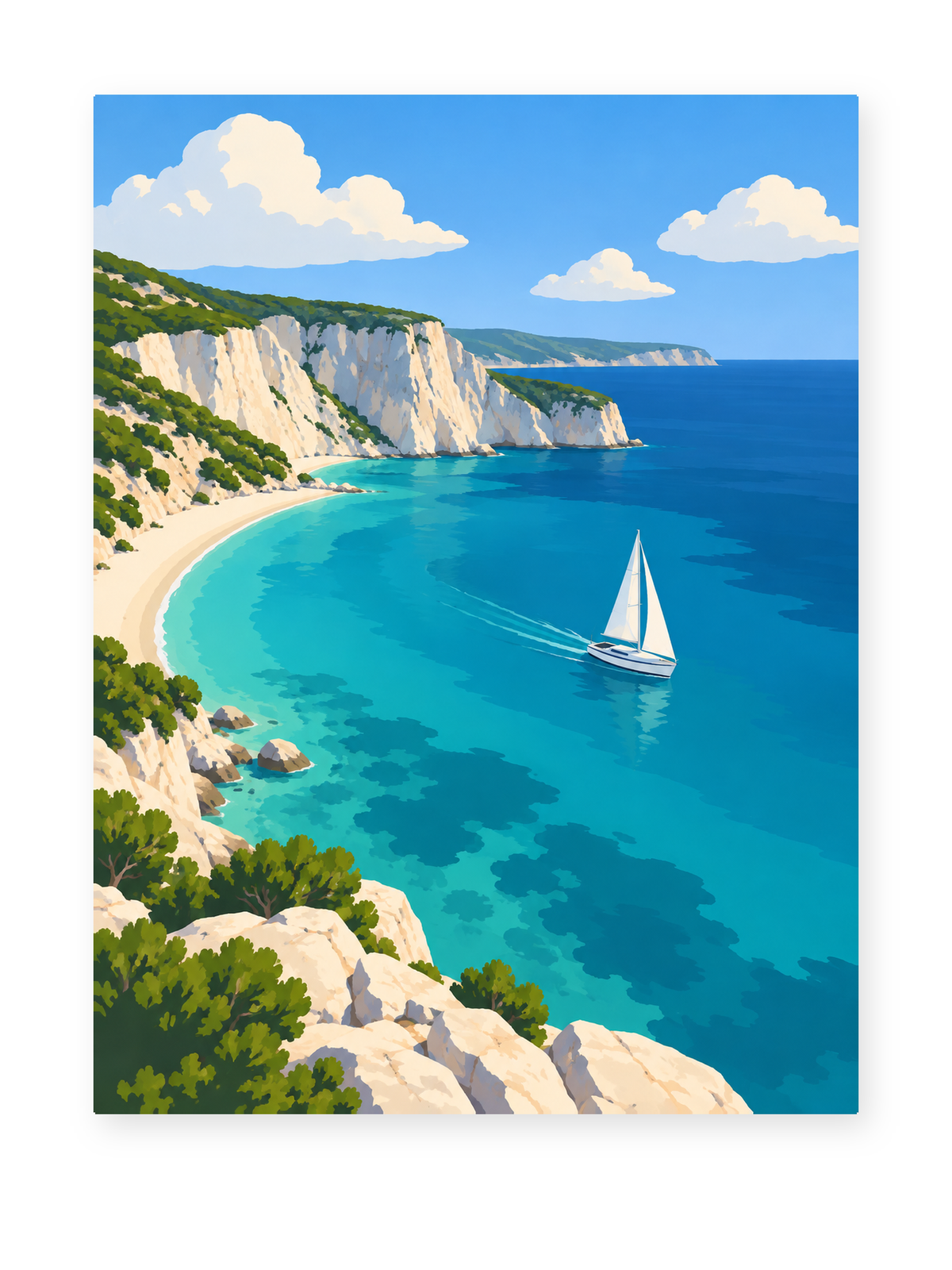 Turquoise Cliffs