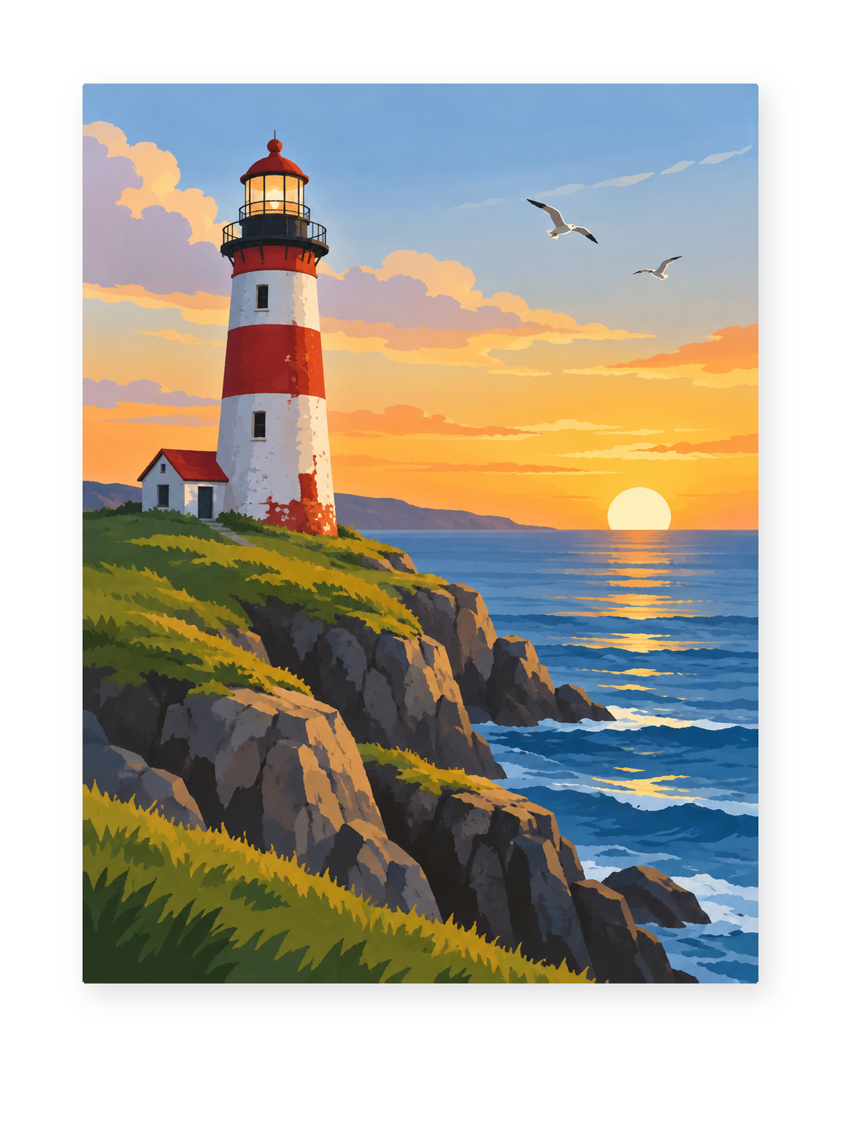 Sunset Lighthouse