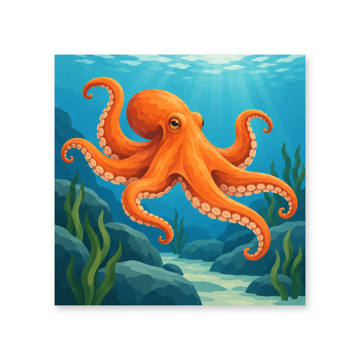 Coral Octopus