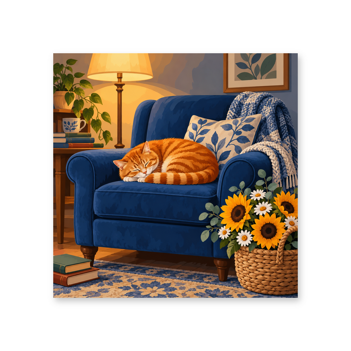 Fireside Catnap