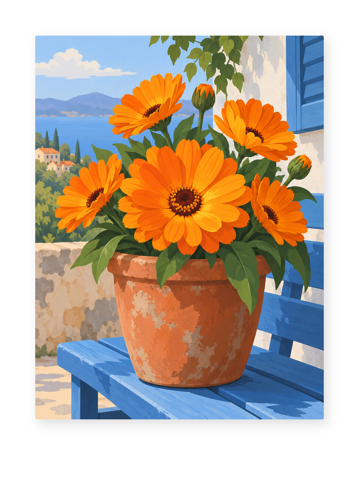 Orange Gerberas
