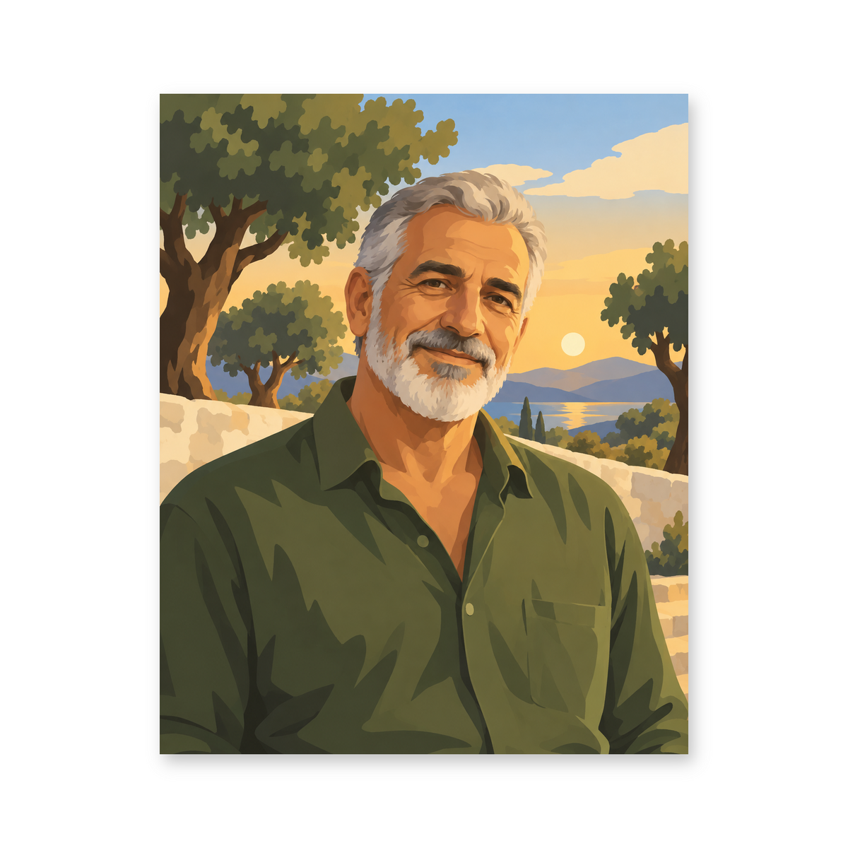 Olive Grove Portrait