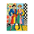 Design 1 - Chromatic Elegance on white background