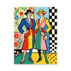 Design 1 - Chromatic Elegance on white background
