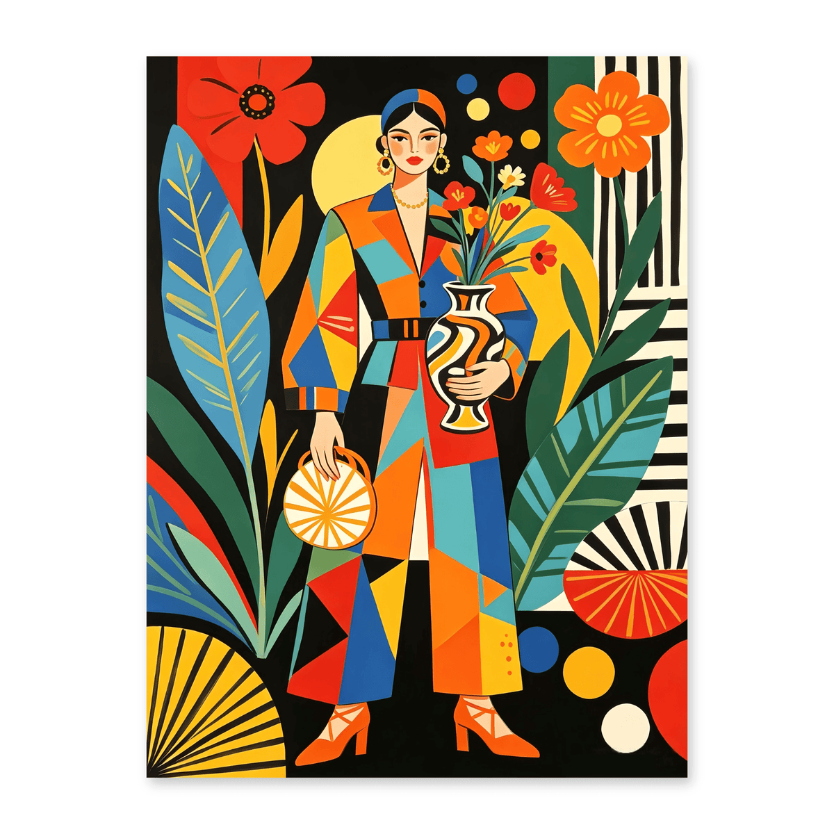 Design 6 - Chromatic Elegance on white background