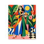Design 1 - Tea Time in Color - 40 x 50 cm paint by numbers kit